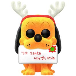 Funko Figura POP Disney Holiday Pluto Exclusive - Vinilo 9cm
