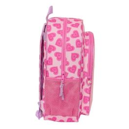 Safta Mochila Adaptable Carro Barbie Love 33x42x14cm