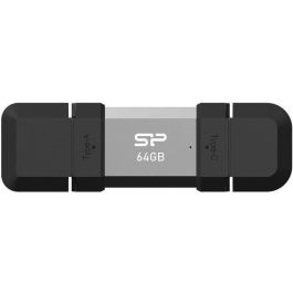 STICK USB-Stick 64GB Silicon Power USB3.2 + Type C C51 Black Precio: 23.0384. SKU: B1GX96YLNN