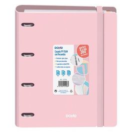 Dohe Carpeta Anillas Mixtas 4x35 mm A4 100H 5x5 mm 90 gr 4 Separadores Polyfoam Rosa Pastel Precio: 12.89000053. SKU: B13J3LABQA