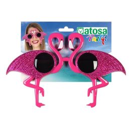 Gafas Flamenco Rosa Mujer Adulto para Fiestas y Festivales