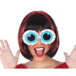 Gafas Ojos Saltones Rojos para Disfraces de Halloween - Accesorio Adulto Multicolor Precio: 1.49999949. SKU: S1122187
