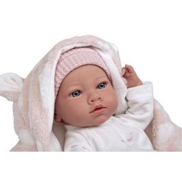Muñeca elegance 38 cm aria rosa c/ manta (muñeco de peso) (cuerpo vinyl, sexo niña) Muñeca elegance 38 cm aria rosa c/ manta (muñeco de peso) (cuerpo vinyl, sexo niña)
