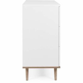 Göteborg Cofras de cajones 3 cajones, decoración roble Sonoma blanco, estilo escandinavo - L 79.8 x D 40 x H 86.5 cm GOTEBORG003034 Göteborg Cofras de cajones 3 cajones, decoración roble Sonoma blanco, estilo escandinavo - L 79.8 x D 40 x H 86.5 cm GOTEBORG003034