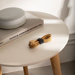 Native Union Belt Cable USB-C a Lightning 1.2m, Carga Rápida Certificado MFi, Ecológico y Duradero con Correa Anti-Enredos Kraft para iPhone y iPad