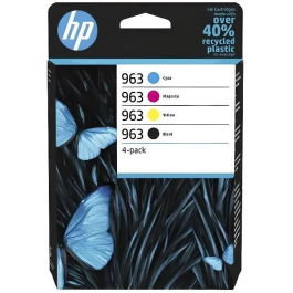 HP Tinta Negra, Cian, Magenta, Amarilla Officejet Pro 9000 Series - Nº 963 *Pack De 4* Precio: 108.9. SKU: S8409451