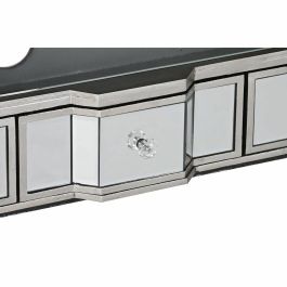 DKD Home Decor Mueble TV Glam con 3 Cajones Plateado, de Espejo y MDF, 112 cm Ancho x 45 cm Fondo x 50 cm Alto DKD Home Decor Mueble TV Glam con 3 Cajones Plateado, de Espejo y MDF, 112 cm Ancho x 45 cm Fondo x 50 cm Alto