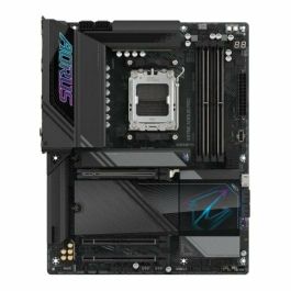 GIGABYTE Placa base X870E AORUS PRO - Compatible con CPUs AMD Ryzen 9000, VRM digital de 16+2+2 fases, hasta 8000MHz DDR5 (OC), 4xPCIe 5.0 + 4xM.2, Wi-Fi 7, LAN 2.5GbE, USB 3.2 Gen 2x2