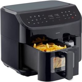 Freidora de Aire Caliente - MEDION - P20 XXL Twin - 2600 W - 2 cestos - 9 programas - Negra Freidora de Aire Caliente - MEDION - P20 XXL Twin - 2600 W - 2 cestos - 9 programas - Negra