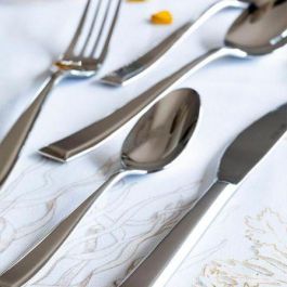 SET 24 PIEZAS CUBIERTOS BRA A046024 ETNA - ACERO INOX 18/10 - 6 CUCHARAS + 6 TENEDORES + 6 CUCHILLOS + 6 CUCHARILLAS