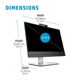 HP Monitor de Conferencias 23.8" Full HD 1920x1080 IPS con Webcam Pop-Up 5MP, Altavoces y Micrófono Integrados