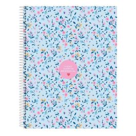 Libreta Vicky Martín Berrocal Paraíso Azul Rosa A4 120 Hojas Precio: 6.95000042. SKU: B1KJ9YBNCB