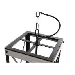 Lampara Techo Alpino DKD Home Decor Marron Negro 25 x 43 x 25 cm Lampara Techo Alpino DKD Home Decor Marron Negro 25 x 43 x 25 cm