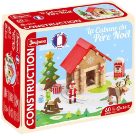 Jeujura Cabaña de Papá Noel - Juego de construcción JEU3225280821405 - 60 piezas