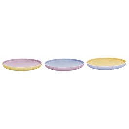 DKD Home Decor Plato Scandi New Bone Colección Colorful 2021 Multicolor Apto Microondas y Lavavajillas 19.5cm (12 Unidades) Precio: 33.05478. SKU: B12MHF3H95