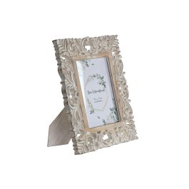 DKD Home Decor Marco de Fotos 15x20 cm Blanco Natural de Madera de Mango y Cristal, Diseño Indio, 31.5x25.5 cm (Pack de 2) Precio: 23.50000048. SKU: B1D2B4GDZ2