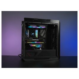 Asus Soporte Tarjeta Gráfica XH01/GRY/ARGB/VGA Holder Negro Gris para Cajas Asus