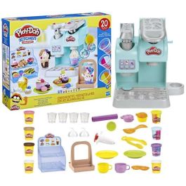 Hasbro F5836 Play-Doh Super Cafetería de Juguete con 8 botes plastilina y 20 accesorios para crear bebidas y postres, Edad +3 años Hasbro F5836 Play-Doh Super Cafetería de Juguete con 8 botes plastilina y 20 accesorios para crear bebidas y postres, Edad +3 años