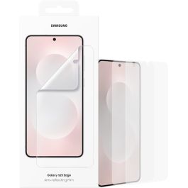 Samsung EF-US937 Protector de pantalla anti-reflejante para Galaxy S25 Edge - Anti-huellas, Transparente (2 unidades) Precio: 32.69000009. SKU: B1E77YYA37