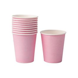 Set de 24 vasos de cartón rosa Baby 200 cc Algon (36 Cajas) Set de 24 vasos de cartón rosa Baby 200 cc Algon (36 Cajas)