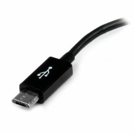 Cable Micro USB Startech UUSBOTG USB A Micro USB B Negro Cable Micro USB Startech UUSBOTG USB A Micro USB B Negro