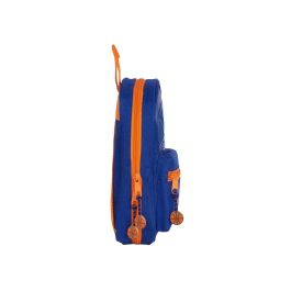 Plumier Escolar Safta Valencia Basket Club Mochila Con 4 Portatodos Llenos 120x50x230 mm