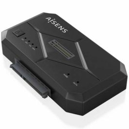 AISENS - ESTACION DE DOCKING ASDS-M2SATA04B SATA 2.5/3.5, M.2 NVMe A USB 3.0/3.1 GEN1, CLONE, NEGRO