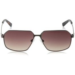 Guess GU00071 08F Gafas de Sol para Hombre, Montura Geométrica de Metal Brillante, Lentes Marrones Degradadas, 140mm Patilla Guess GU00071 08F Gafas de Sol para Hombre, Montura Geométrica de Metal Brillante, Lentes Marrones Degradadas, 140mm Patilla