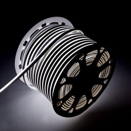 Tira LED Manguera "Neon Flex" 6W 6000ºK 220VAC 8x16mm Simple 120xSMD2835 6W/M x1M 40.000H  [HO-NSPVC8x16SOY220CW] Precio: 2.50000036. SKU: 15096795300227