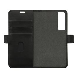 dbramante1928 Lynge - Funda cartera con cierre magnético de cuero negro para Samsung Galaxy S21+ 5G, con bolsillos para tarjetas