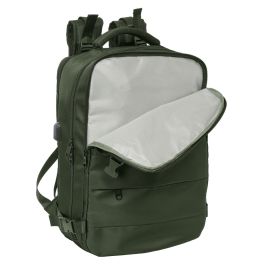 Safta Mochila de Viaje para Cabina de Avión y Portátil 15,6'' Real Betis Balompié - Color Verde, Dimensiones 440x290x190 mm Safta Mochila de Viaje para Cabina de Avión y Portátil 15,6'' Real Betis Balompié - Color Verde, Dimensiones 440x290x190 mm
