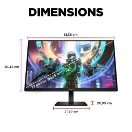 HP OMEN 27qs Monitor Gaming QHD de 27 pulgadas 240Hz NVIDIA G-SYNC