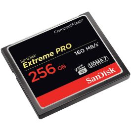 SanDisk CompactFlash CFE 256 GB Tarjeta de Memoria, 160 MB/s Lectura, 140 MB/s Escritura Precio: 240.79. SKU: B17NCXQQXQ