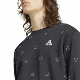 Sudadera sin Capucha Hombre Adidas Mngrm Negro
