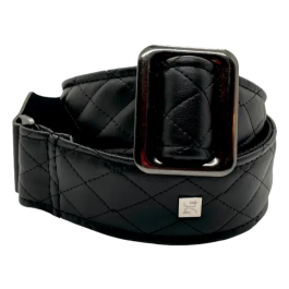 GETM Correa Guitarra/Bajo Caracas Black, Polipiel y Nailon, Ajustable hasta 165 cm, Color Negro