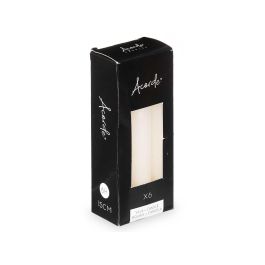 Set 6 Cirios Crema 15 Cm 6 Horas Acorde (12 Unidades) Set 6 Cirios Crema 15 Cm 6 Horas Acorde (12 Unidades)