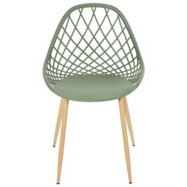Home Deco Factory Silla Exterior Verde Málaga 57x51,2 cm h.80,2 cm