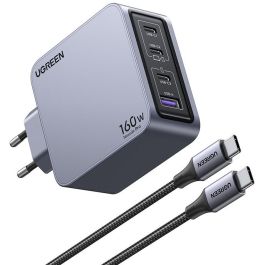 Ugreen Nexode Pro 160W Cargador GaN con Cable USB-C Precio: 83.59000045. SKU: B1F5CAAM54