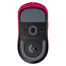 Logitech G PRO X Superlight 2 Ratón Gaming Inalámbrico Lightspeed MAGENTA, Óptico, 32000 DPI, 0.5 ms, Rosa