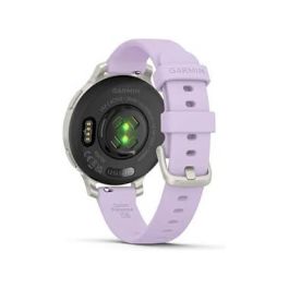 Garmin Lily 2 Active Plata Reloj Inteligente GPS Pantalla Táctil Resistencia al Agua 50m para Deporte y Mujer