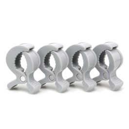 Pinzas Para Muselinas En Gris X4 Pinzas Para Muselinas En Gris X4