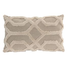 DKD Home Decor Pack de 2 Cojines Boho de Algodón Crudo 30x50 cm, Hechos a Mano, con Cremallera y Relleno de 380g Precio: 22.99. SKU: B1F6VX9ZEZ