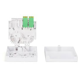 Digitus Caja FTTH con 2x Acopladores LC/APC DX y Shutter