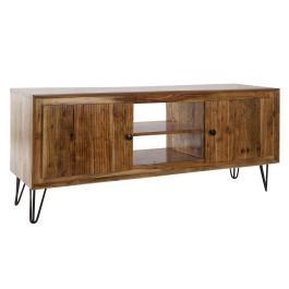 Mueble de TV DKD Home Decor Marrón Negro Marrón claro 145 x 42 x 61 cm 145 x 40 x 60 cm