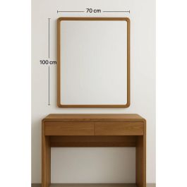 Espejo de pared Home ESPRIT Marrón Natural Urbano 70 x 3 x 100 cm Precio: 106.50000009. SKU: B14QDCDEZ8