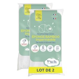 Juego de 2 protectores de colchón para bebé de Bambú - 60x120 cm - Alese impermeable - Viscosa suave - Sin tratamiento químico Precio: 33.98999989. SKU: B1JFFS9HZF