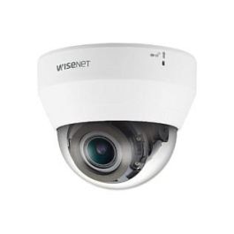 Hanwha - Wisenet Cámara de Seguridad IP QND-6082R, 2MP Full HD, WDR, Visión Nocturna, Interior, Alámbrica, Blanca