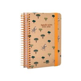 Agenda Escolar Liderpapel Año 24 - 25 Escolar Classic Zebra Día Página A6 Tetra