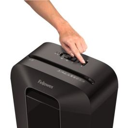 Fellowes LX70 Destructora de Papel CrossCut/Partículas, 11 Hojas, P-4, 4x40mm, 18L, Negro