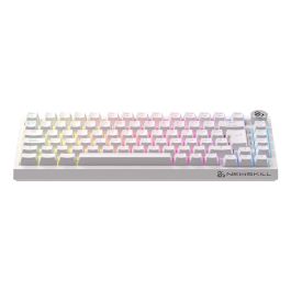 Teclado Inalámbrico Newskill NS-KB-PYROSPRO-IV Blanco Qwerty Español QWERTY